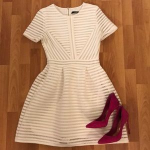 White dress 👗 UK Size 8 ✨ US Size 4
